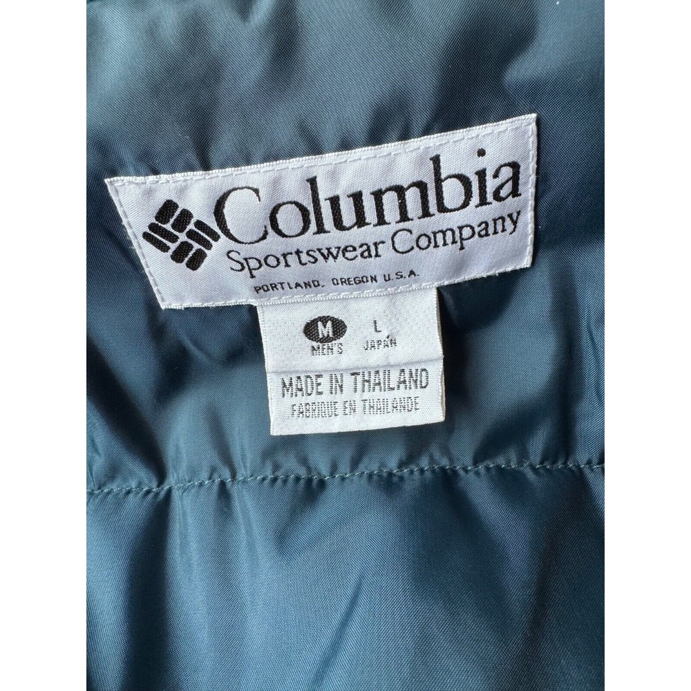 The North Face Mens Full Zip 2-in-1 Green Blue Coat Jacket Medium - Picture 6 of 16